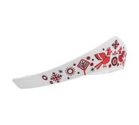 Russian Vintage Embroidered Headband Red Cloth Hair Accessory