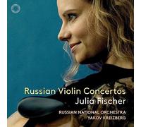 ロシアン・コンチェルト集 / ユリア・フィッシャー、ロシア・ナショナル管弦楽団、ヤコフ・クライツベルク（Russian Violin Concertos / Julia Fischer, Russian National Orchestra, Yakov Kreizberg) [CD] [Import] [日本語帯・解説付]
