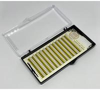 Russian Volume Lashes Premade Hybrid Fans in Mix Length Packs (0.05 D)