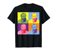 Russian Writer Pop Art Fyodor Dostoevsky T-Shirt