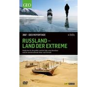 RUSSLAND-LAND DER EXTREME/360?-GEO REPORTAGE - 4 DVD NEW
