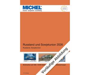 Russland und Sowjetunion 2025/2026, Michel-Redaktion 9783954025169 New.