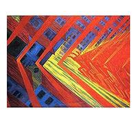 Russolo La Rivolta Revolt Painting Wall Art Print