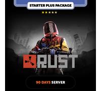 Rust 90 days Private Server - Starter Plus Package Code