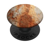 Rust and Gray Grunge Distressed Industrial Style PopSockets Adhesive PopGrip