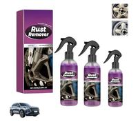 Rust Dissolver for Metal, Upgraded Car Wheel Hub Rust Remover, Auto Removal Spray 100ml, Ceramic Coating Sprayer Iron RustRemover Sprayer, Great for Automotive Wheel, Marine Chassis