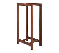 Rust Finish Medium Wood Storage Fallen Fruits Brown One Size
