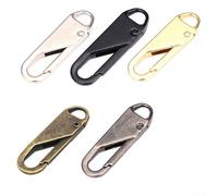 Rust Metal Zipper Puller for Travel Bag and For Suitcase Repairs, Perfect for DIY Sewing Projects (copper)