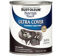 Rust-Oleum 1 qt 242018 Espresso Painters Touch 2X Ultra Cover Premium Latex Paint, Satin