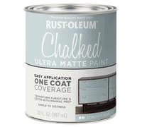 Rust-Oleum 1 qt Brands 285139 Serenity Blue Chalked Ultra Matte Paint 30 Fl Oz (Pack of 1)
