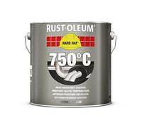 Rust-oleum 1015.2.5 Hard Hat Topcoat Heat Resistant, For Temperatures Up To 750 Degree C, Aluminium