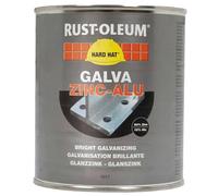 RUST-OLEUM 1017.1 Hard Hat Galva Zinc-Aluminium, Cathodic Protection and Aesthetics In One, Sparkling aluminium
