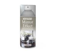 Rust-Oleum 150ml Mirror Effect Spray Paint - Silver