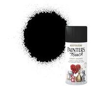 Rust-Oleum 150ml Painter's Touch Craft Enamel Spray Paint Aerosol - Matt Black
