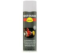 Rust Oleum Hard Hat Metal Spray Paint White Aluminium 500ml