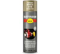 RUST-OLEUM 2116 Hard Hat Topcoat, Double-Acting Protection, Stainless steel