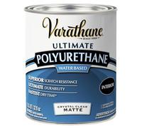 Rust-Oleum 262074 Varathane Polyurethane Clear Interior Matte Finish, 1 Qt, 2 Piece