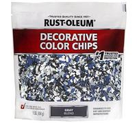 Rust-Oleum 301359 Decorative Color Chips, Gray Blend, 1lb