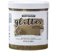 Rust-Oleum 360221 Glitter Interior Wall Paint Rose Gold 28 Fl Oz (Pack of 1)
