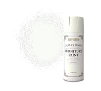 Rust-Oleum 400ml White Matt Spray Paint Chalk Chalky Furniture Spray Paint Shabby Chic