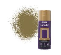 Rust-Oleum 400ml Metallic Spray Paint Aerosol - Elegant Gold
