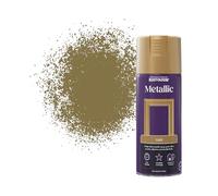 Rust-Oleum 400ml Metallic Spray Paint Aerosol - Elegant Gold