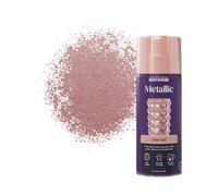 Rust-Oleum 400ml Metallic Spray Paint Aerosol - Rose Gold