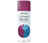 Rust-Oleum 400ml Metallic Spray Paint - Pink