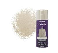 Rust-oleum Metallic Spray Paint 400ml White Gold