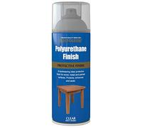 Rust-Oleum 400ml Polyurethane Varnish Spray Paint - Clear