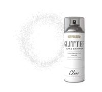 Rust-Oleum 400ml Ultra Shimmer Glitter Spray Protective Sealer, Clear