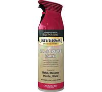 Rust-Oleum AE0160020E8 400ml Universal Spray Paint - Crimson Red Gloss (Packing May Vary)