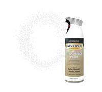 Rust-Oleum AE0160024E8 400ml Universal Spray Paint - Flat White