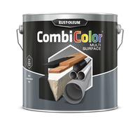 Rust-oleum 7378MS.2.5 Combicolor Multi-Surface, One Paint, Many Surfaces, Matt black