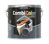 RUST-OLEUM 7379MS.2.5 Combicolor Multi-Surface, One Paint, Many Surfaces, Black-RAL 9005