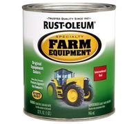 Rust-Oleum 7466502 Specialty Farm Equipment Brush On Paint Quart International Red