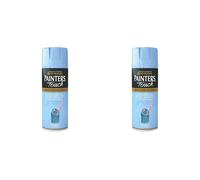 Rust-Oleum AE0040021E8 400ml Painter's Touch Spray Paint - Spa Blue Gloss (Pack of 2)