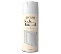 Rust-Oleum AE0060001E8 Radiator Enamel White Gloss Spray Paint 400ml