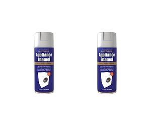 Rust-Oleum AE0090002E8 400ml Appliance Enamel St Steel (Pack of 2)