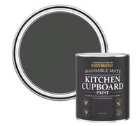 Rust-Oleum Dark Green Kitchen Cupboard Paint in Matt Finish - After Dinner 750ml