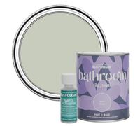 Rust-Oleum Green Water-Resistant Bathroom Tile Paint in Matt Finish - Aloe 750ml