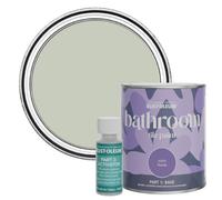 Rust-Oleum Green Water-Resistant Bathroom Tile Paint in Satin Finish - Aloe 750ml