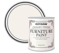 Rust-Oleum Chalk Antique White Matt Furniture Paint 2.5 Litre