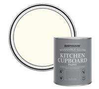 Rust-Oleum White Kitchen Cupboard Paint in Gloss Finish - Antique White 750ml