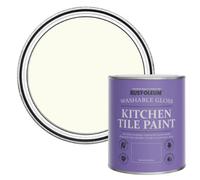 Rust-Oleum Antique White Gloss Kitchen Tile Paint 750Ml