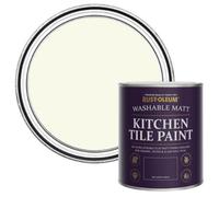 Rust-Oleum Light Green water resistant Kitchen Tile Paint in Matt Finish - Apple Blossom 750ml