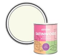 Rust-Oleum Green Satinwood Interior Wood Paint - Apple Blossom 750ml
