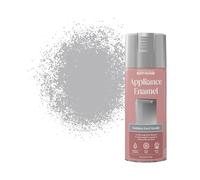 Rust-Oleum Appliance Enamel Spray Paint Aerosol, Stainless Steel 400ml - Washing Machines, Tumble Dryers, Fridges, Freezers, Dishwashers