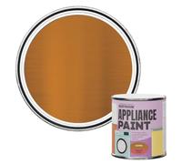 Rust-Oleum Appliance Paint in Metallic Finish - Copper 250ml - Washing Machines, Tumble Dryers, Fridges, Freezers, Dishwashers