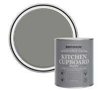Rust-Oleum Grey Kitchen Cupboard Paint in Gloss Finish - Art School 750ml